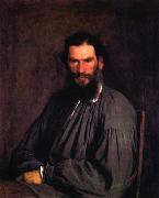 Ivan Kramskoi Leo Tolstoy oil painting picture wholesale